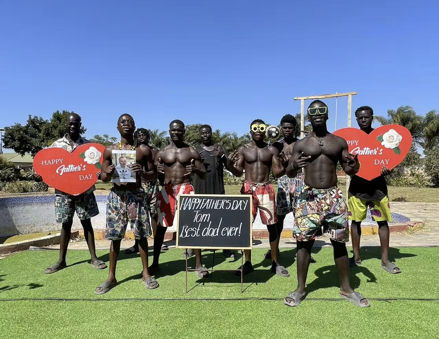 Father's Day Greeting Video from Africa-Free Shipping