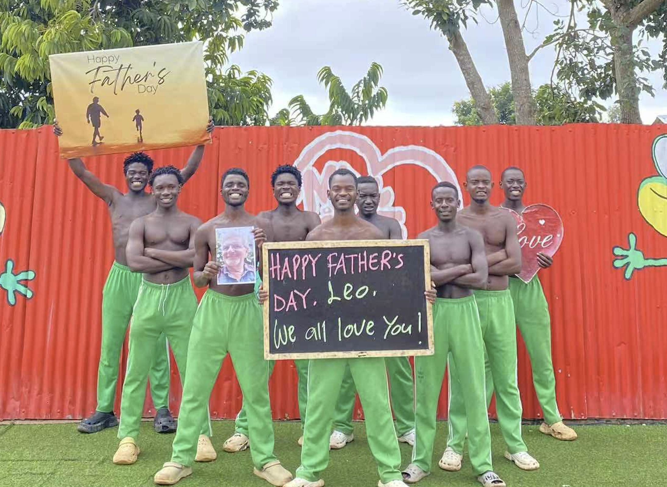 Father's Day Greeting Video from Africa-Free Shipping