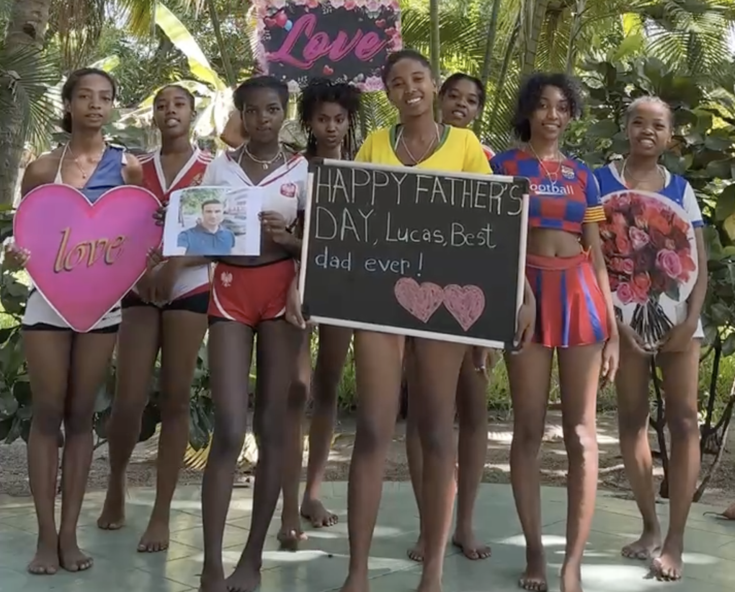 Father's Day Greeting Video from Africa-Free Shipping