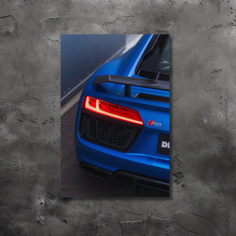 LED Car Poster