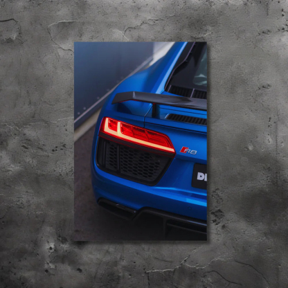 LED Car Poster