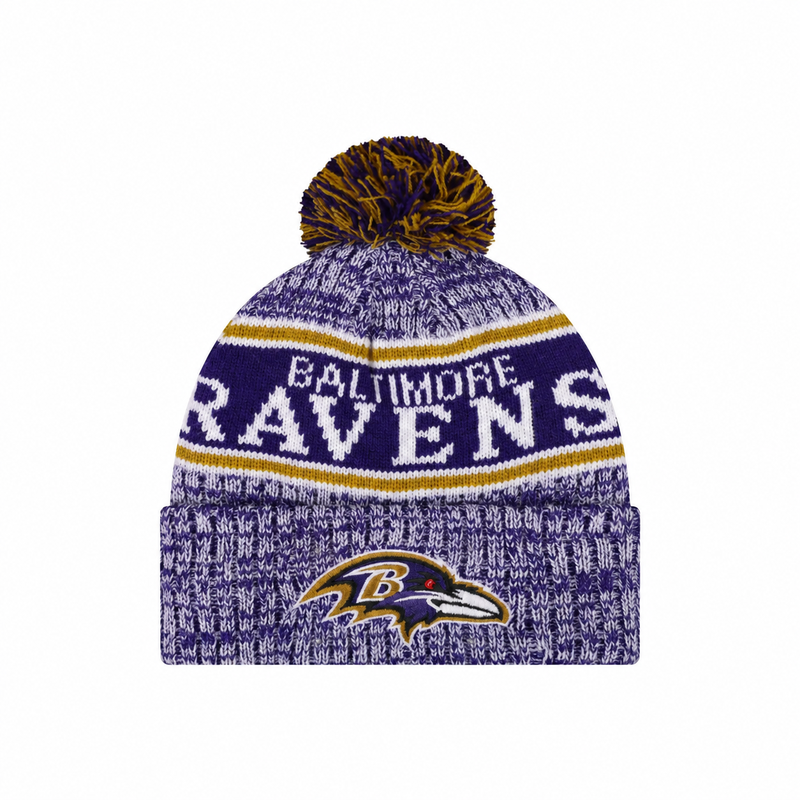 Football Team Warm Light up Pom Beanie