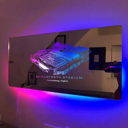 Bridgeforth Stadium Mirror Light-Gifts For Sports Lovers、James Madison Dukes、NCAA
