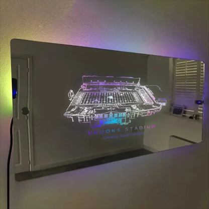 Brooks Stadium Mirror Light-Gifts For Sports Lovers、Coastal Carolina Chanticleers、NCAA