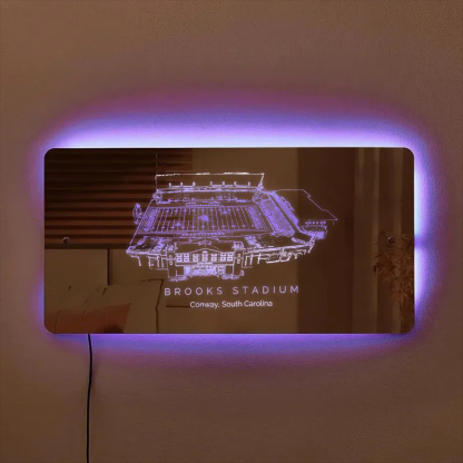 Brooks Stadium Mirror Light-Gifts For Sports Lovers、Coastal Carolina Chanticleers、NCAA