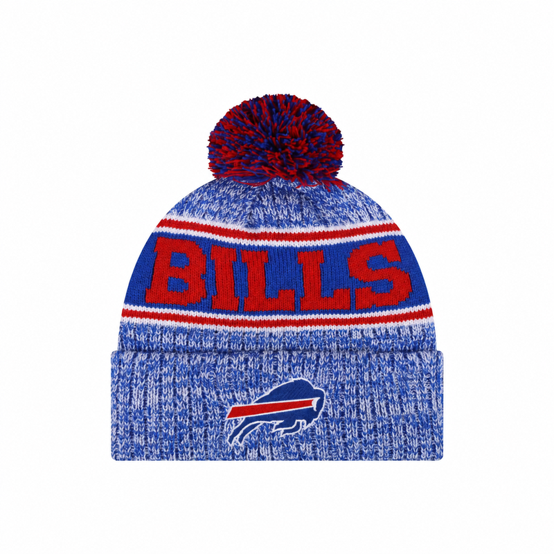 Football Team Warm Light up Pom Beanie