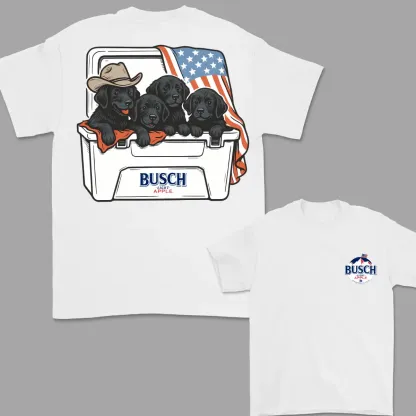 Black Labrador T-shirt, Dogs Beer Tees