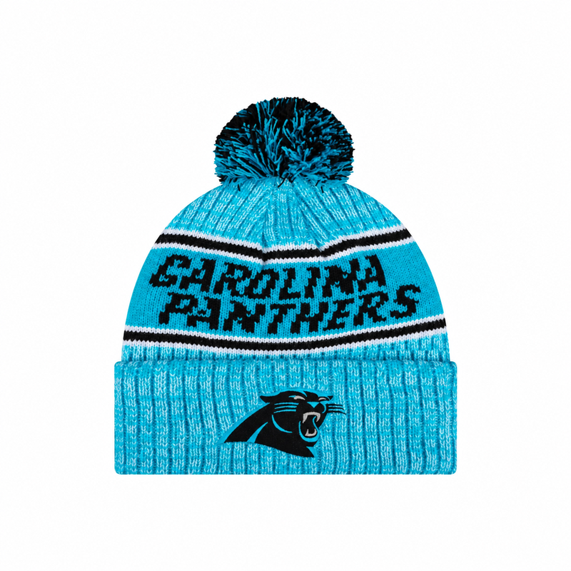 Football Team Warm Light up Pom Beanie