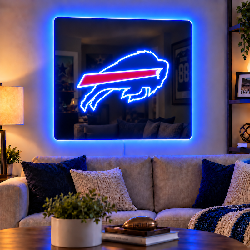 Football Teams LED Mirror Lights