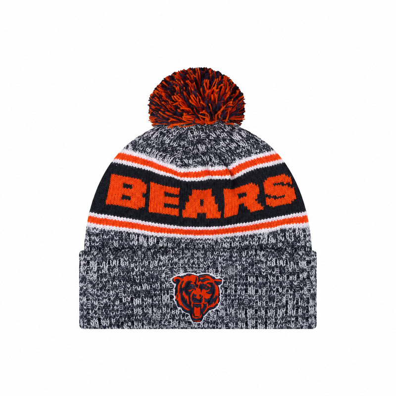 Football Team Warm Light up Pom Beanie