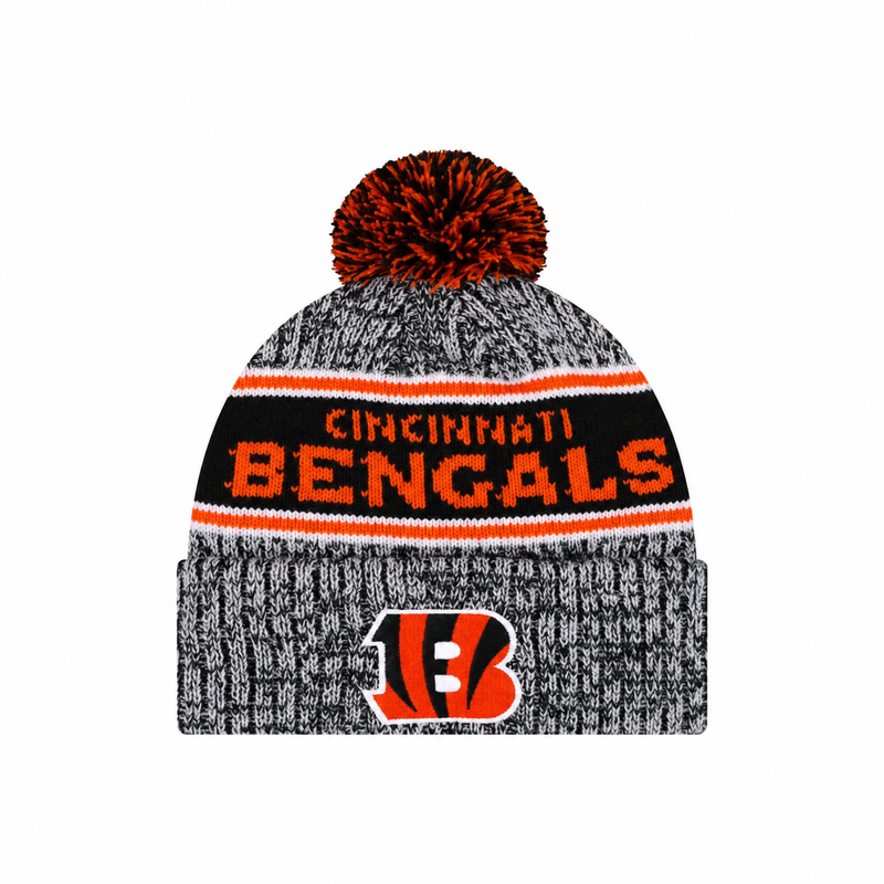 Football Team Warm Light up Pom Beanie
