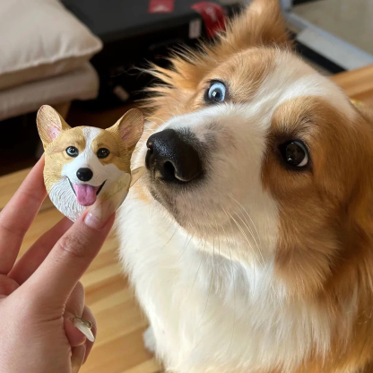 Personalized Magnetic 3D Pet Head Figurine