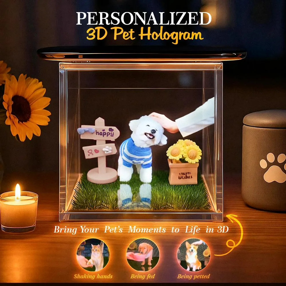 Custom Pet Holographic Digital House