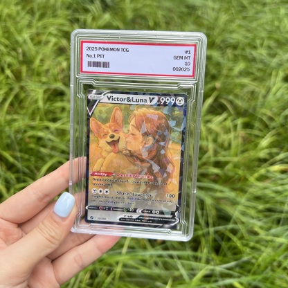 Custom Anime People and Petmon V Cards