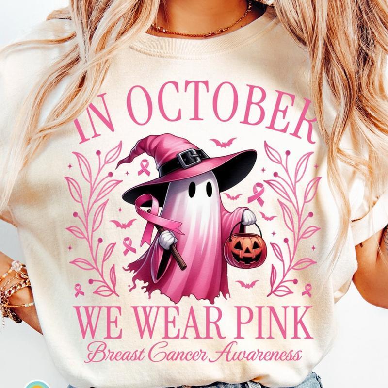 In October We Wear Pink Shirt