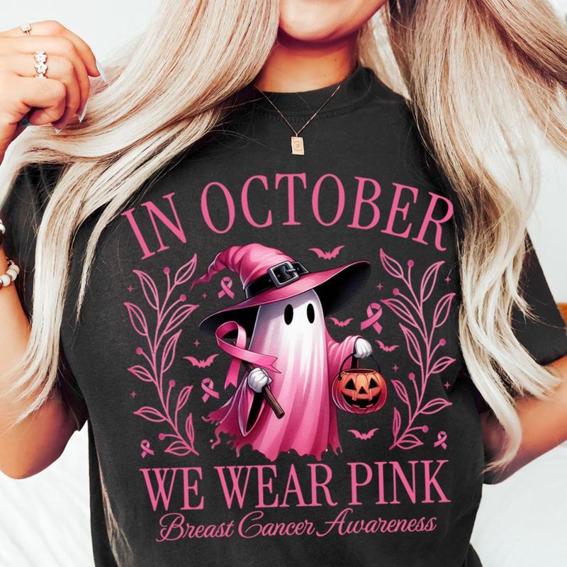 In October We Wear Pink Shirt