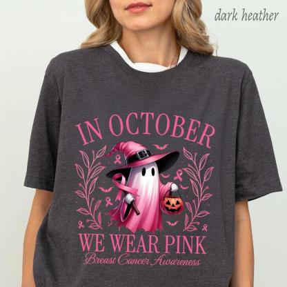 In October We Wear Pink Shirt