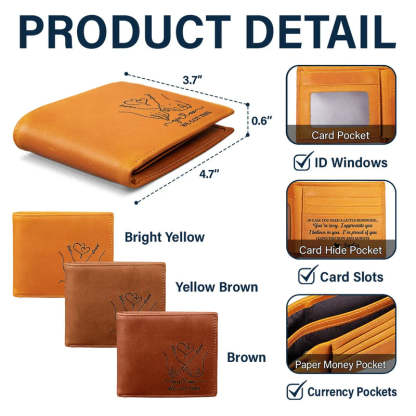 💕 "You & Me" Personalized Leather Duo: Matching Straps + Wallets