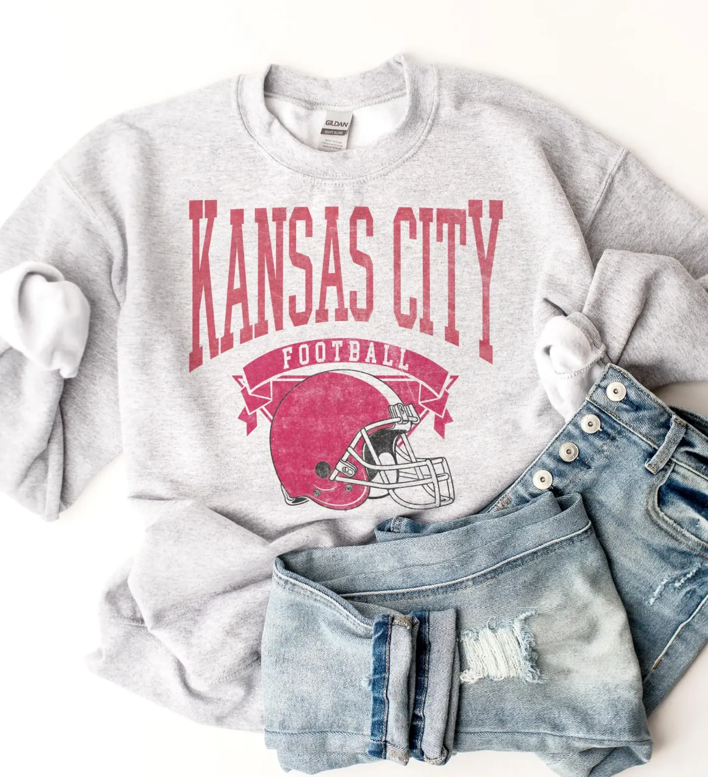Vintage Football Team Sweatshirt
