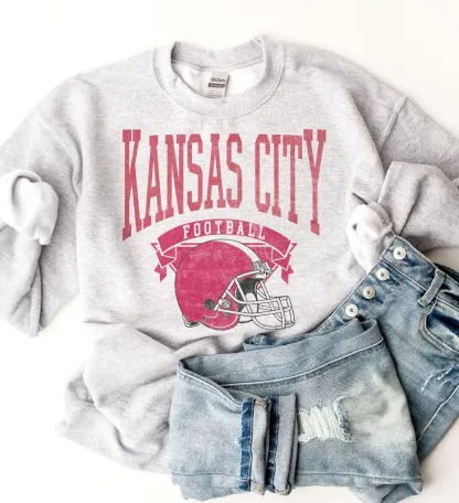 Vintage Football Team Sweatshirt