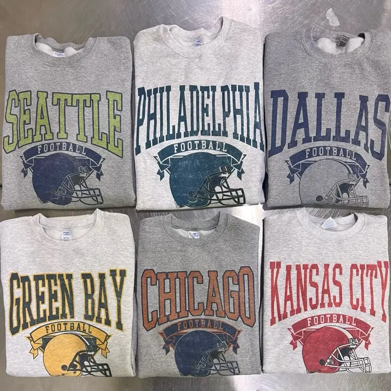Vintage Football Team Sweatshirt