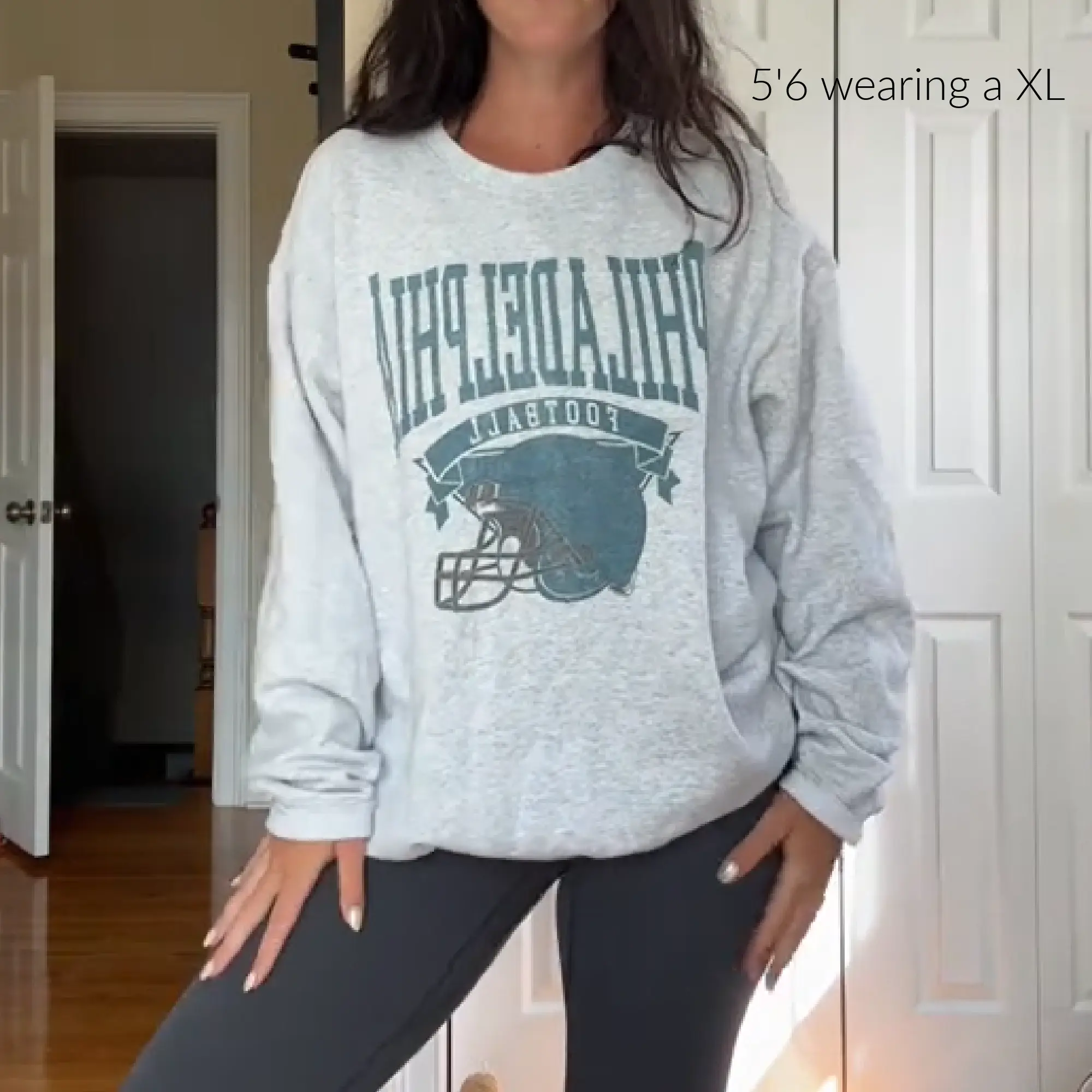 Vintage Football Team Sweatshirt