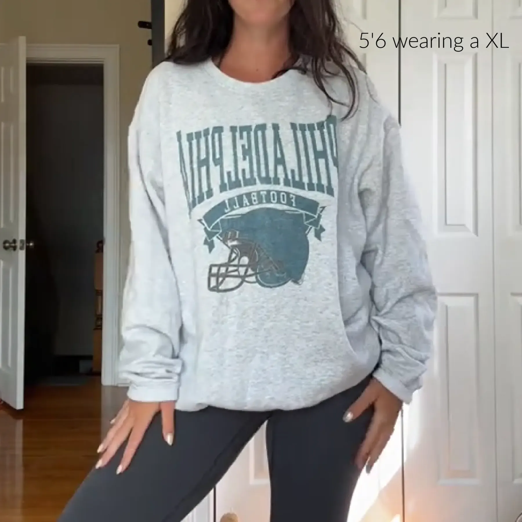 Vintage Football Team Sweatshirt
