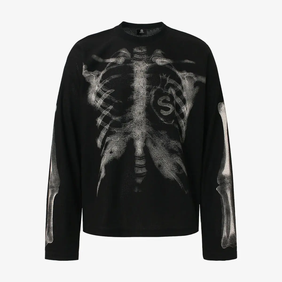 Spooky Halloween Skeleton Graphic Sweatshirt