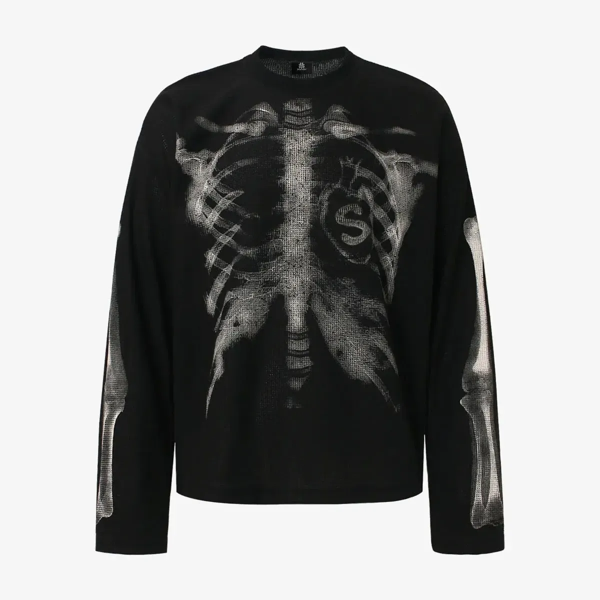 Spooky Halloween Skeleton Graphic Sweatshirt