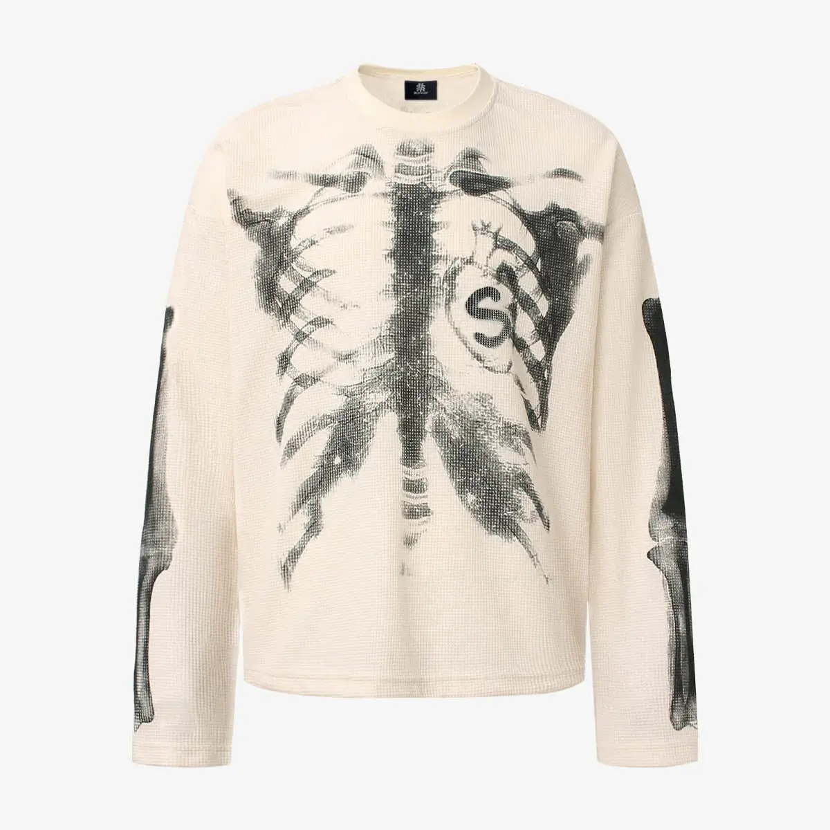 Spooky Halloween Skeleton Graphic Sweatshirt