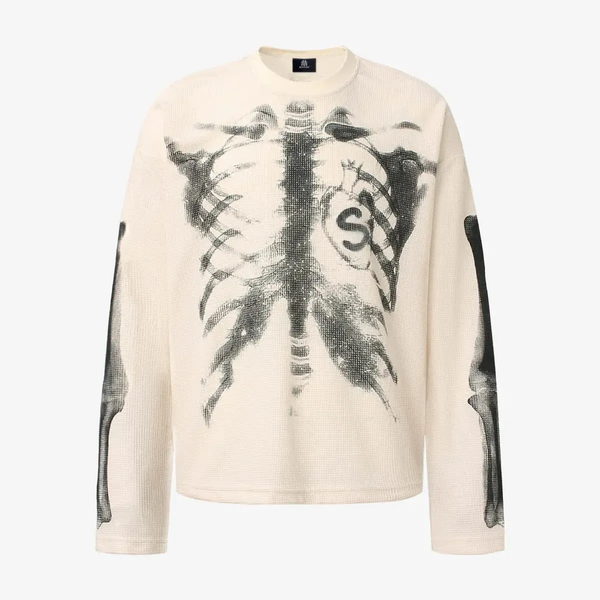 Spooky Halloween Skeleton Graphic Sweatshirt