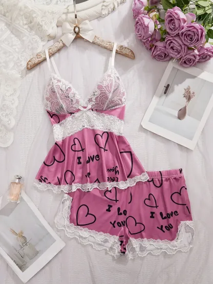 Halloween Theme Women's Pajama Set