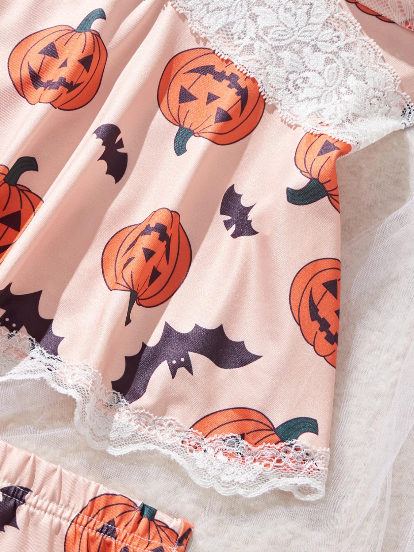 Halloween Theme Women's Pajama Set