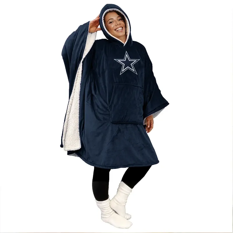 Game Day Oversized Wearable Sherpa Fan Cape