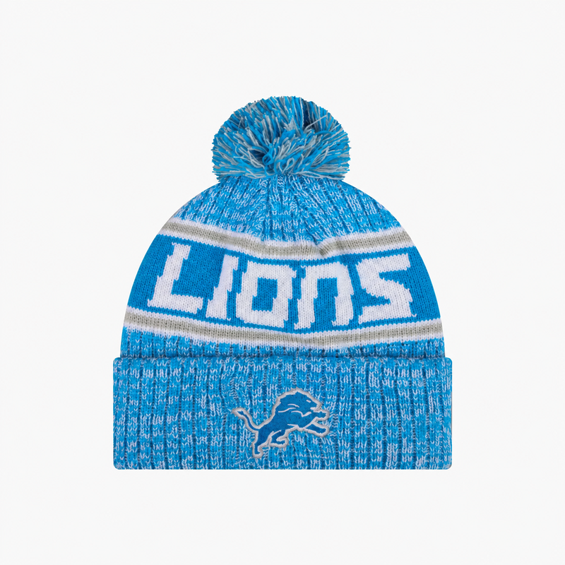 Football Team Warm Light up Pom Beanie