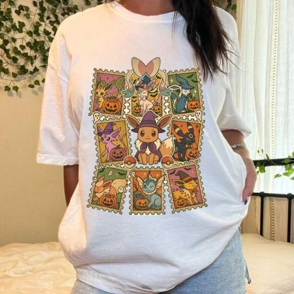 Eevee Halloween Evolutions T-Shirt 