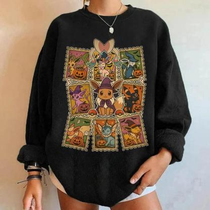 Eevee Halloween Evolutions T-Shirt 