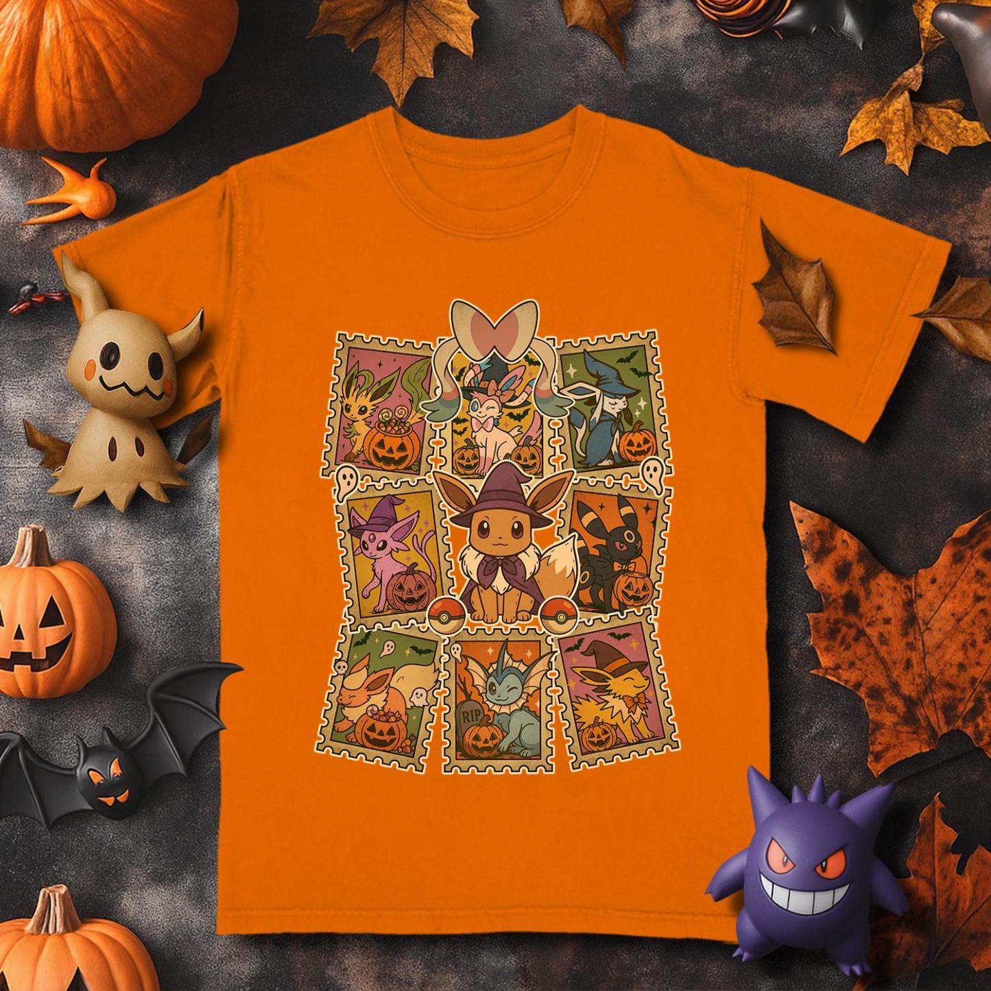 Eevee Halloween Evolutions T-Shirt 