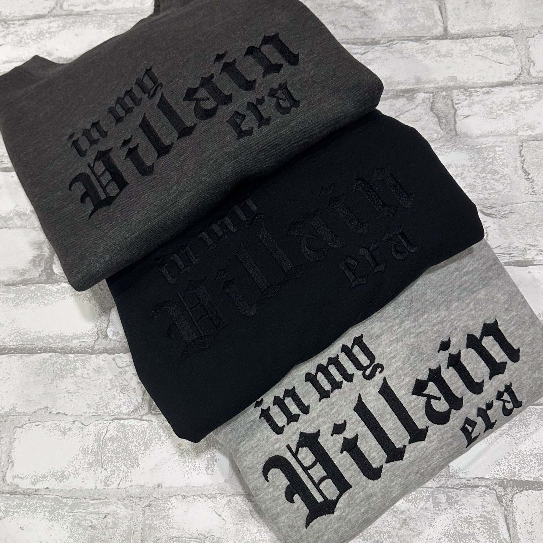 In My Villain Era - Embroidered Crewneck Sweatshirt