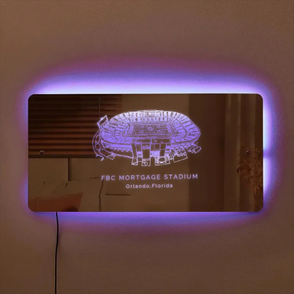 FBC Mortgage Stadium Mirror Light-Gifts For Sports Lovers、UCF Knights、NCAA