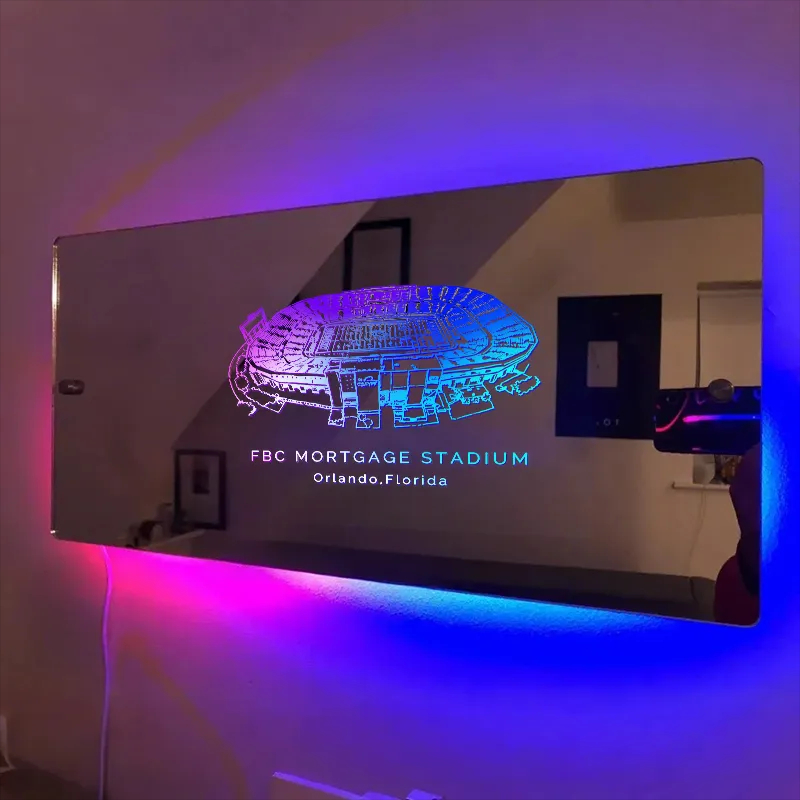 FBC Mortgage Stadium Mirror Light-Gifts For Sports Lovers、UCF Knights、NCAA