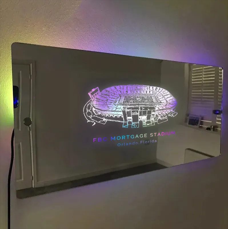FBC Mortgage Stadium Mirror Light-Gifts For Sports Lovers、UCF Knights、NCAA