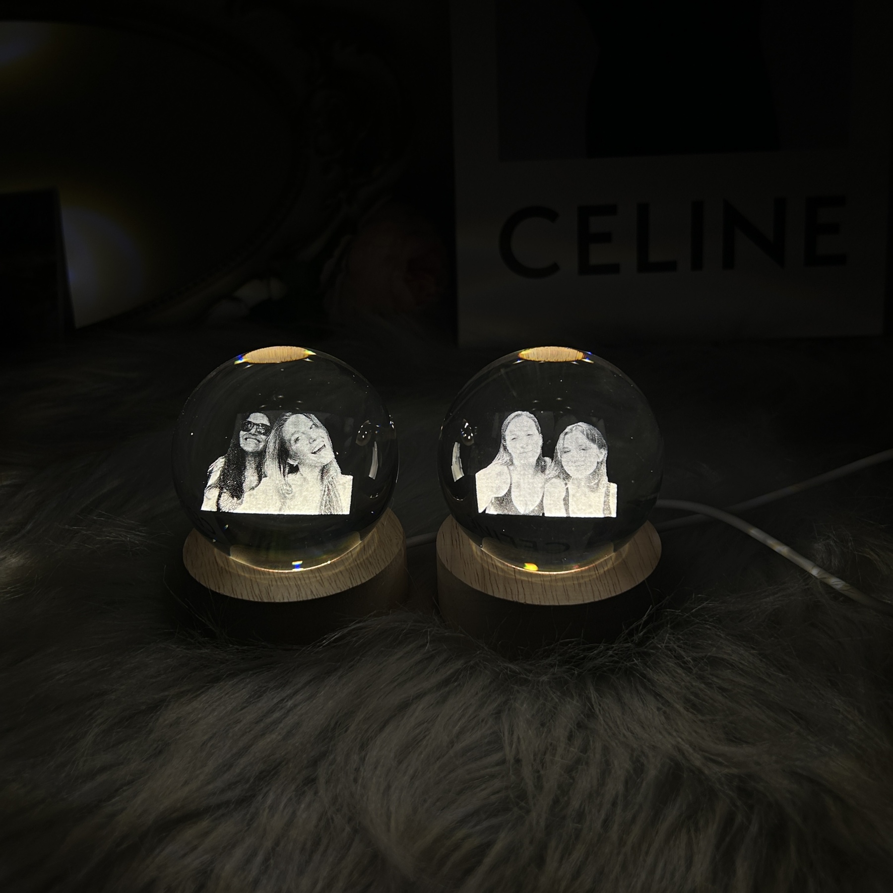 Personalized 3D Heart Crystal Photo Gift