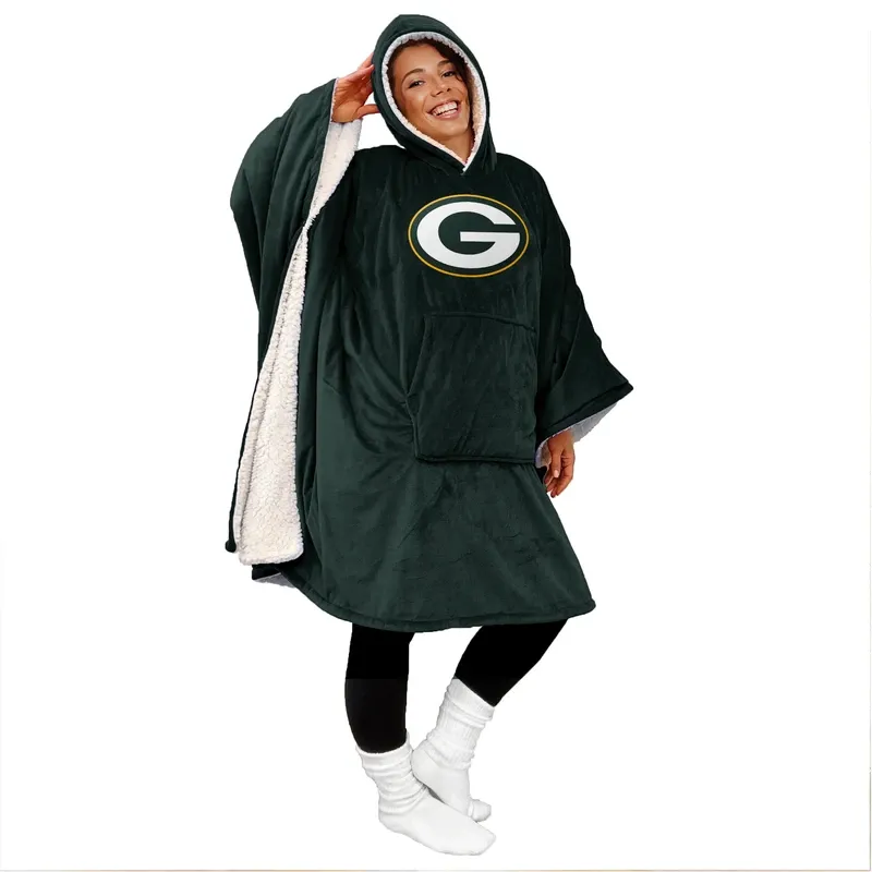 Game Day Oversized Wearable Sherpa Fan Cape