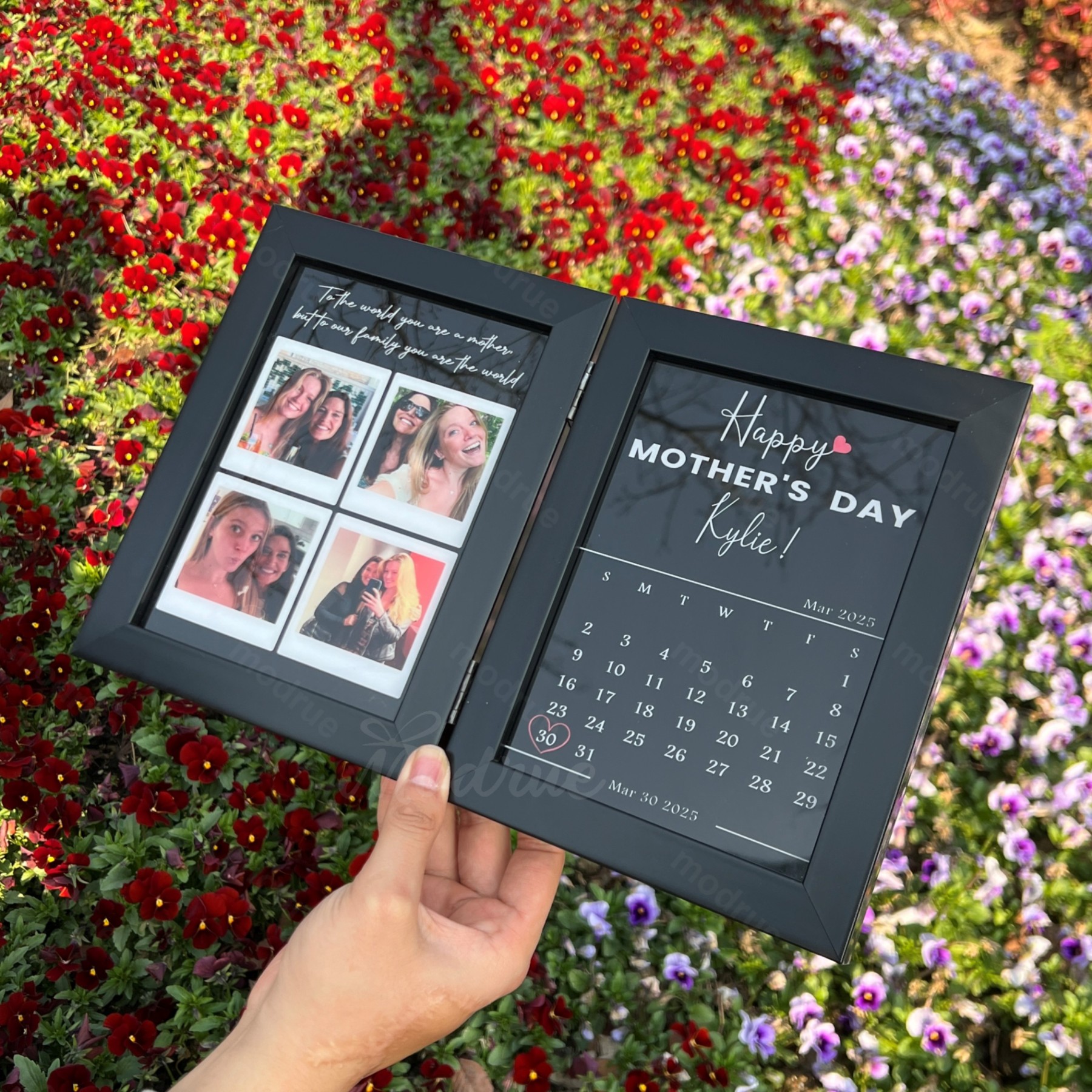 Personalized The Day You Became My Mother Photo Frame