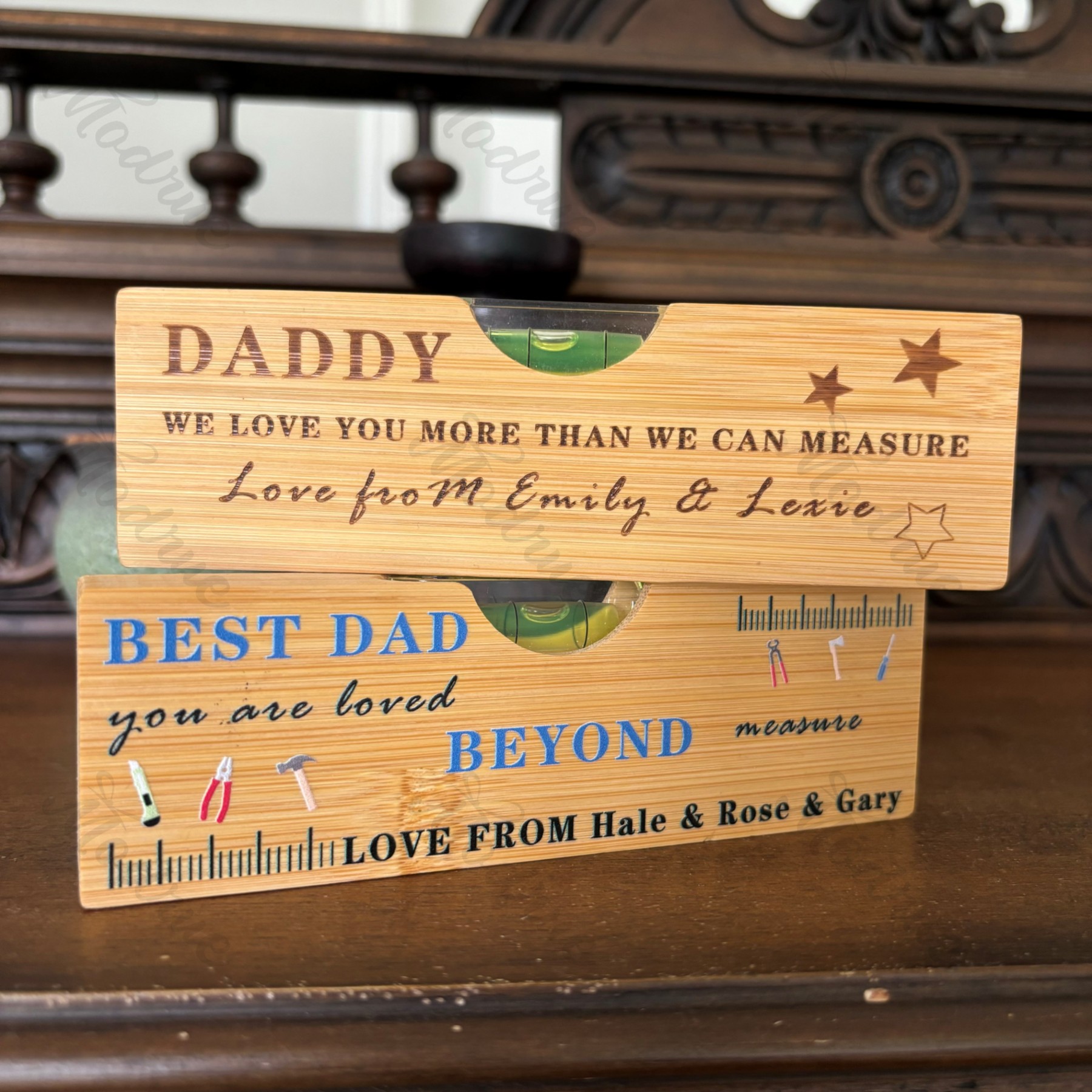 Personalised Wooden Spirit Level Bottle Opener