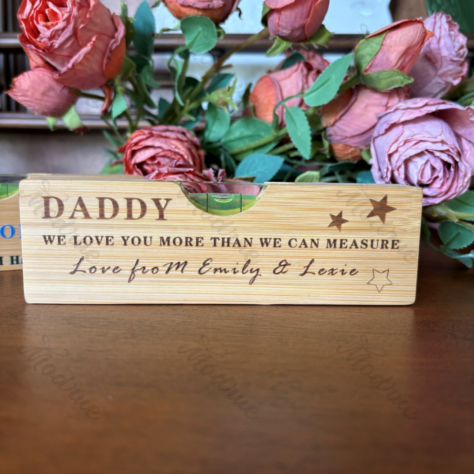 Personalised Wooden Spirit Level Bottle Opener