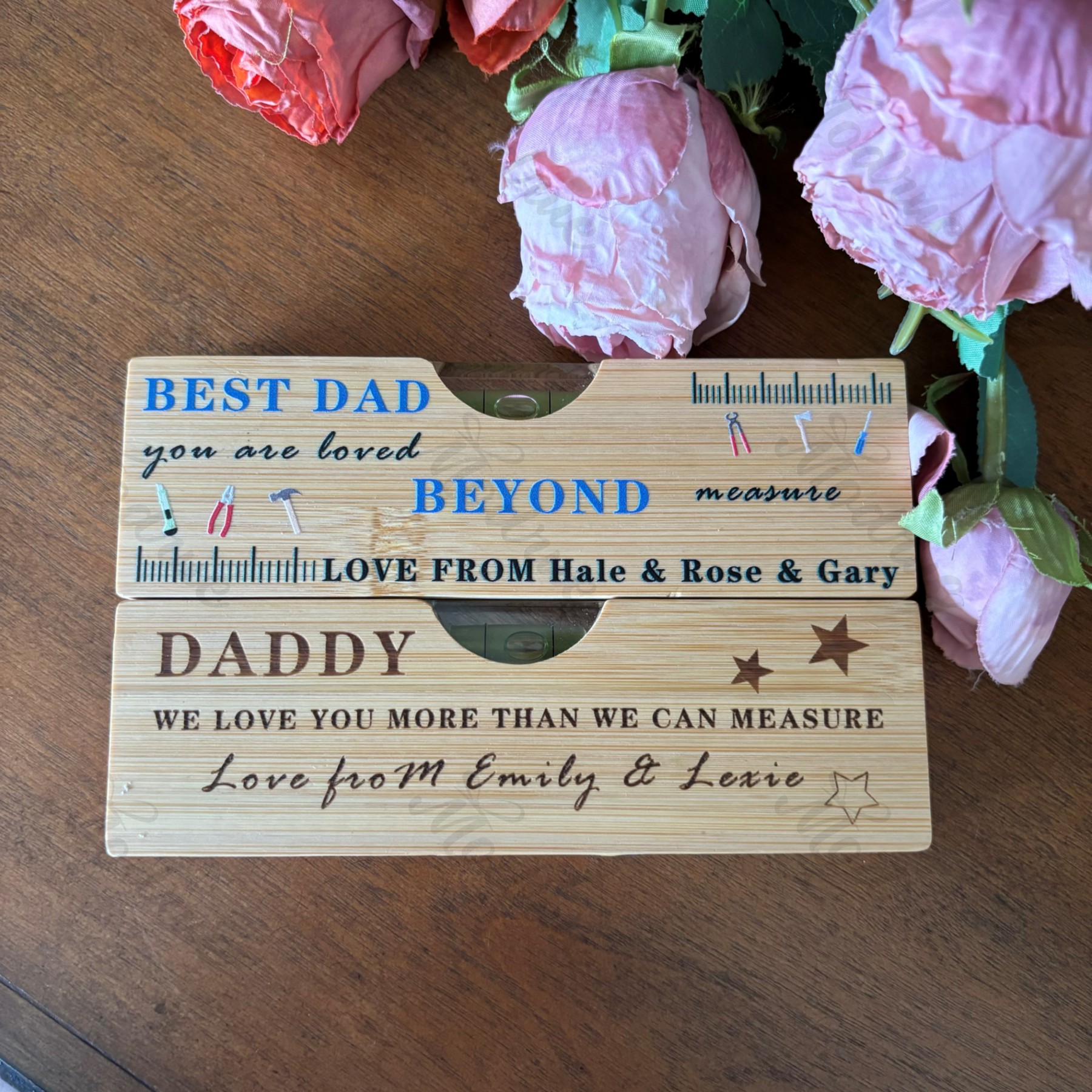 Personalised Wooden Spirit Level Bottle Opener