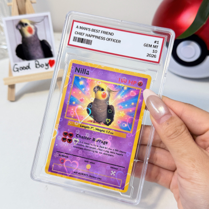 Turn Your Pet Into A Cartoon Anime Card