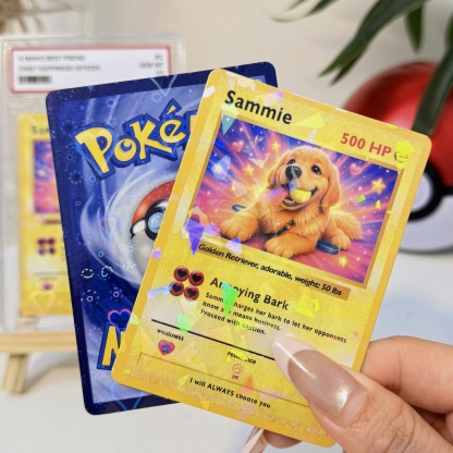 Turn Your Pet Into A Cartoon Anime Card
